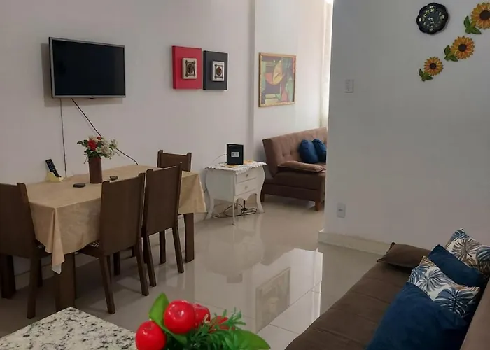 Encantador Apartamento Em Copacabana A 100M Praia Rio de Janeiro